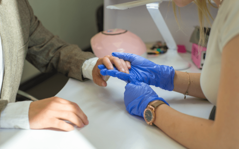 Manicure and pedicure procedures for men in York at the Beauty Within salon.