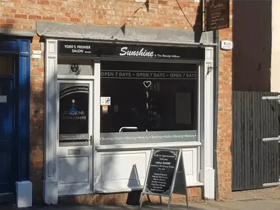 The Beauty Within shop front in Micklegate, York